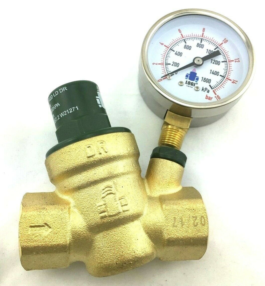 
                  
                    Load image into Gallery viewer, AW Logi PR20 Inline ¾&amp;quot; 20mm Pressure Reducing Valve, 150-600kPa adjustable
                  
                