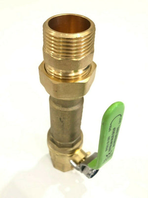 
                  
                    Load image into Gallery viewer, AVG Retic Dual Check Ball Valve 20mm Female to 25mm Loose Nut
                  
                