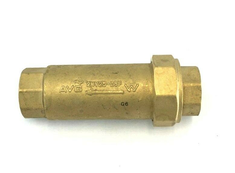 
                  
                    Load image into Gallery viewer, AVG 2NV25-25F Watermarked Dual Check Valve 25mm 1&amp;quot; Female Thread
                  
                