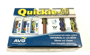 
                  
                    Load image into Gallery viewer, AVG QUICKIE-U Universal Continuous Flow Instantaneous Gas Heater Quickie Kit
                  
                