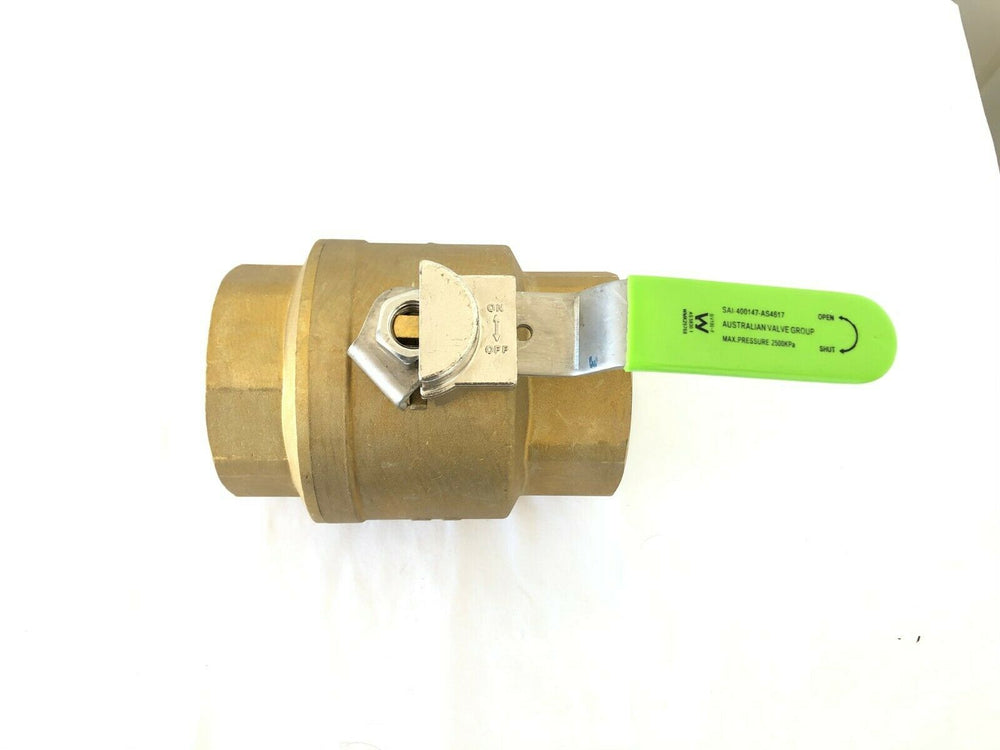 
                  
                    Load image into Gallery viewer, AVG Lever Handle BV100-F Watermarked &amp;amp; Gas Ball Valve 100mm 4&amp;quot; Female
                  
                