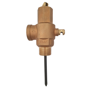 
                  
                    Load image into Gallery viewer, AVG PTR25/700 25mm (1&amp;quot;) 700kPa Commercial PTR Pressure Temperature Relief Valve Back View
                  
                