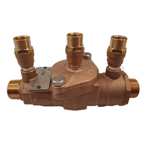 
                  
                    Load image into Gallery viewer, Watts 007-020 20mm ¾&amp;quot; DCV Double Check Valve Backflow Preventer Device
                  
                