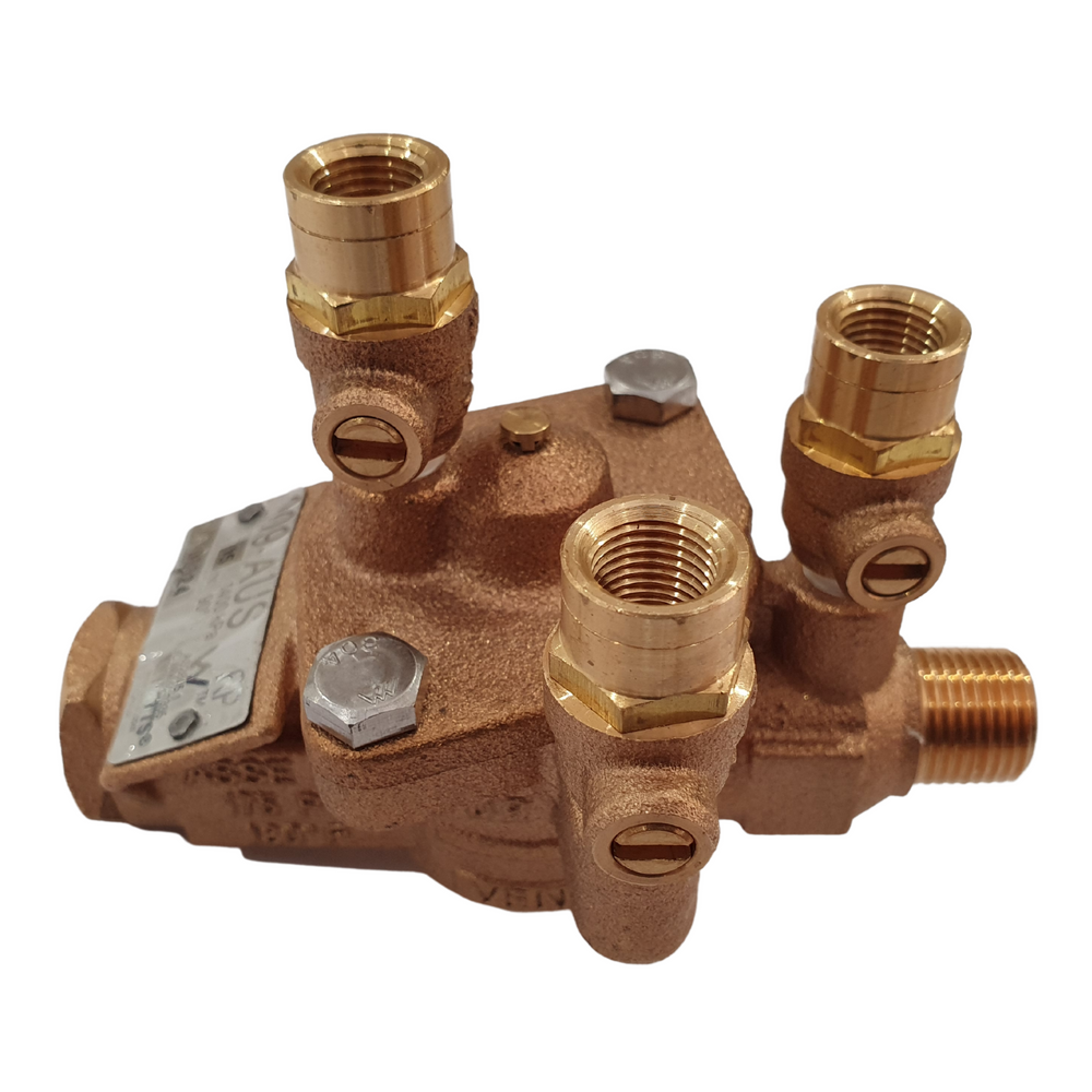 
                  
                    Load image into Gallery viewer, Watts 009-015 15mm ½&amp;quot; RPZ Reduced Pressure Zone Backflow Preventer Device
                  
                