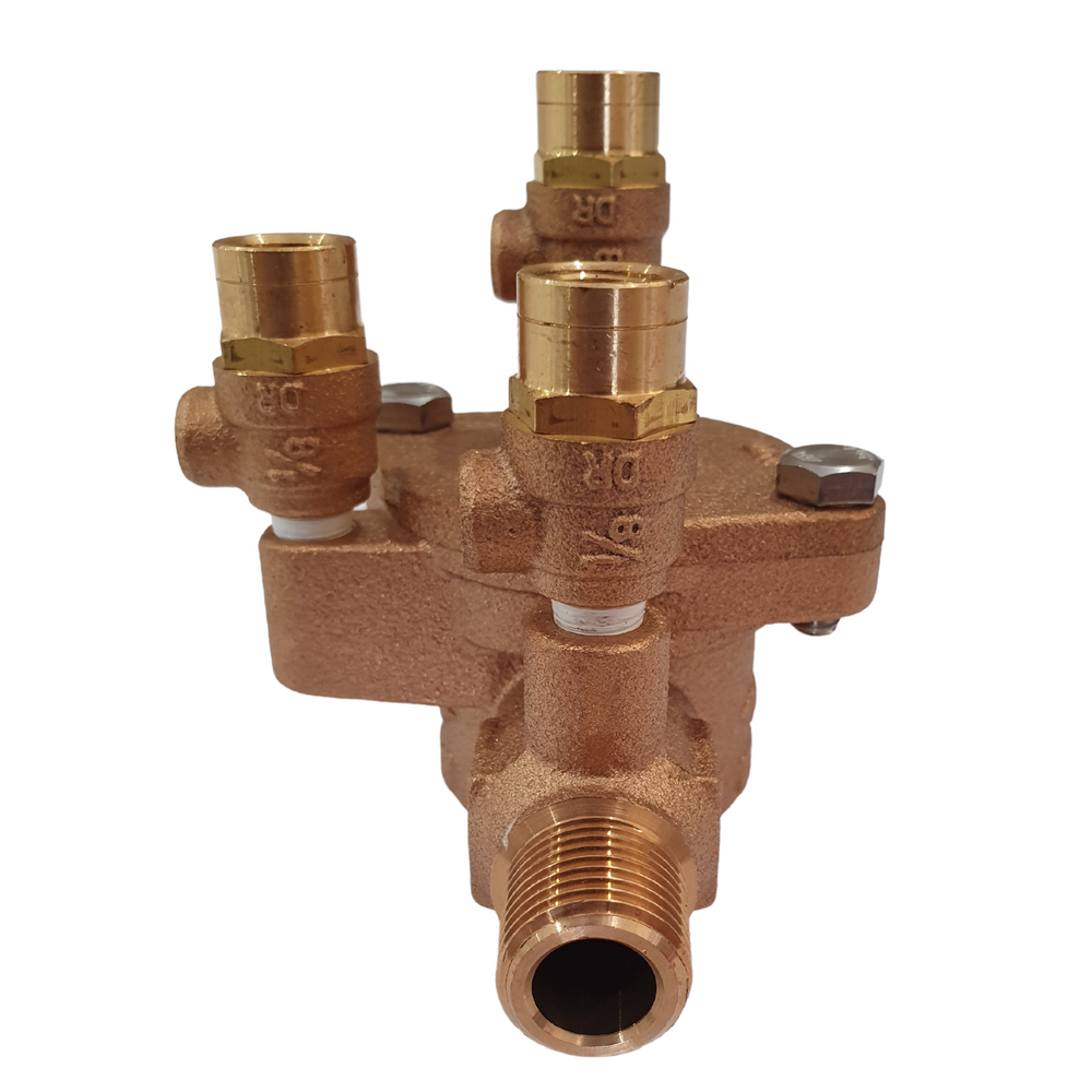 
                  
                    Load image into Gallery viewer, Watts 009-015 15mm ½&amp;quot; RPZ Reduced Pressure Zone Backflow Preventer Device Inlet
                  
                