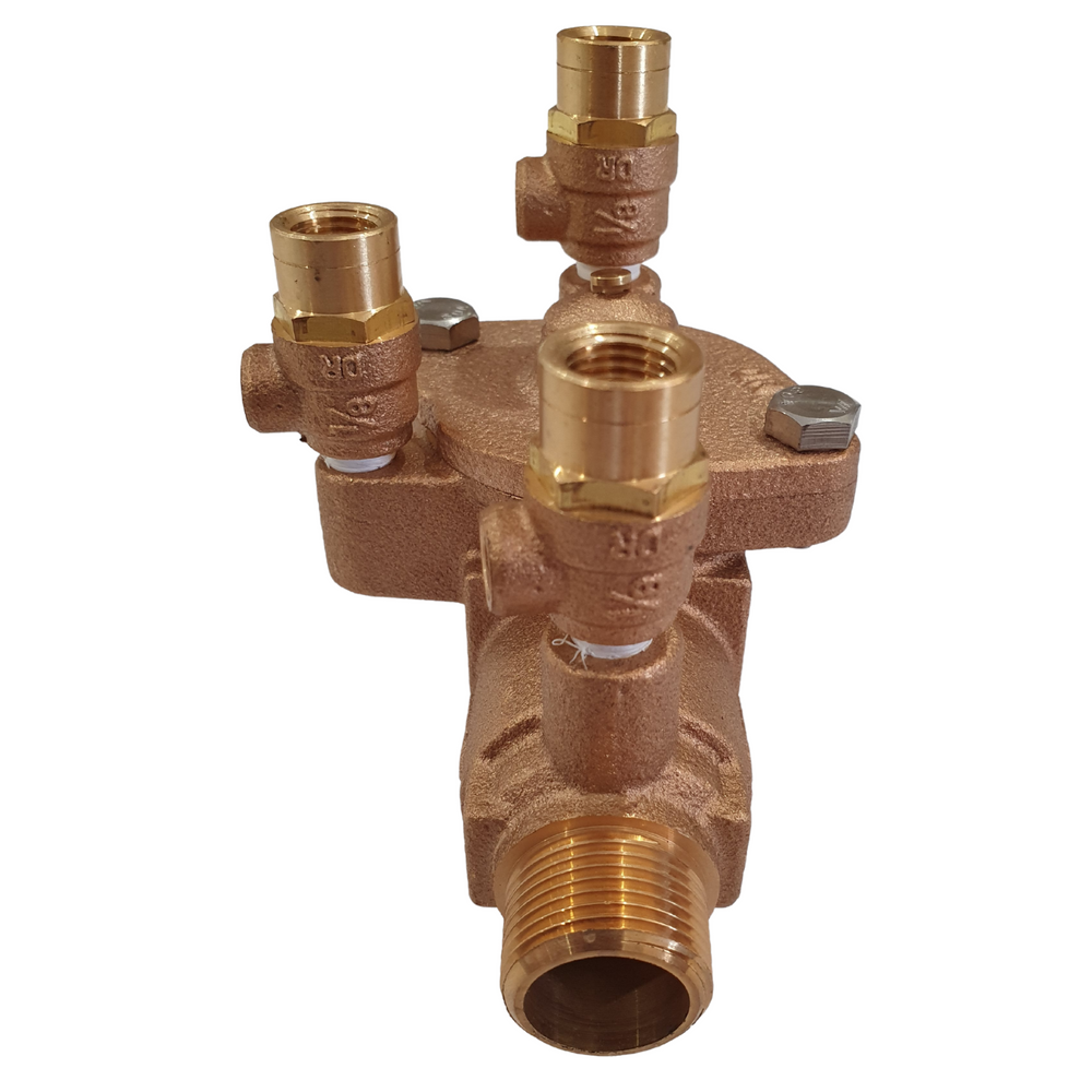 
                  
                    Load image into Gallery viewer, Watts 009-020 20mm ¾&amp;quot; RPZ Reduced Pressure Zone Backflow Preventer Device Outlet
                  
                