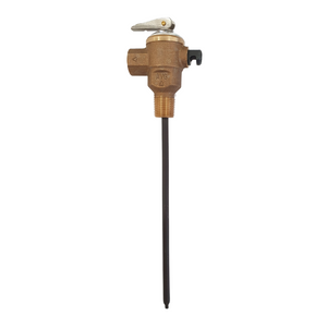 
                  
                    Load image into Gallery viewer, AVG PTR15/850OL-i 15mm 1/2&amp;quot; 850kPa PTR Valve Extended 20cm Long Probe Side View
                  
                