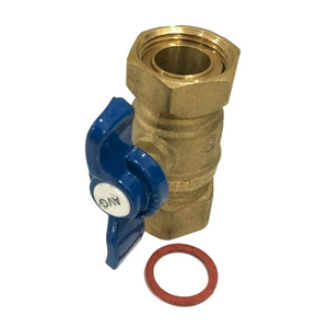 
                  
                    Load image into Gallery viewer, AVG BVQ20B-20F Watermarked 20mm 3/4&amp;quot; Swivel Loose Nut Ball Valve
                  
                