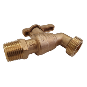 
                  
                    Load image into Gallery viewer, AVG HTBVB-15 Watermarked Quarter Turn 15mm 1/2&amp;quot; MI Rough Brass Hose Tap
                  
                