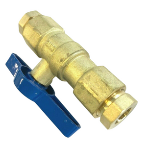 
                  
                    Load image into Gallery viewer, AVG Non Return Isolation Duo Valve NRIBV-15INV 15mm 1/2&amp;quot; Internal Flare Fitting
                  
                