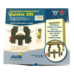 
                  
                    Load image into Gallery viewer, AVG QUICKIE 505 Kits for Instantaneous Continuous Flow Gas Heater
                  
                