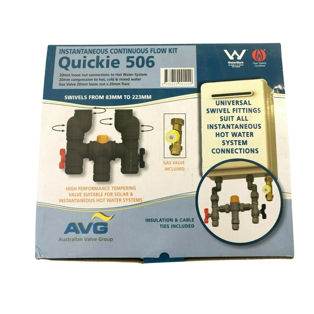 
                  
                    Load image into Gallery viewer, AVG QUICKIE 506 Kits for Instantaneous Continuous Flow Gas Heater
                  
                
