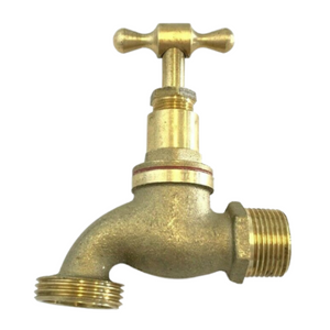 
                  
                    Load image into Gallery viewer, AW Metforge TH103 Watermark 20mm 3/4&amp;quot; MI Rough Brass Gland Packed Hose Tap
                  
                