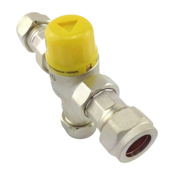 
                  
                    Load image into Gallery viewer, AVG TVA20C-i 20mm (3/4&amp;quot;) Standard Tempering Mixing Valve with Insulation Jacket
                  
                