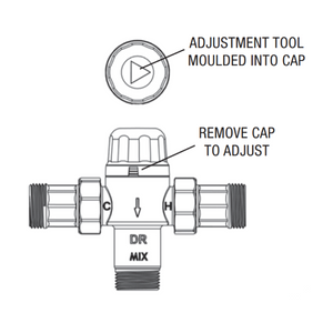 
                  
                    Load image into Gallery viewer, AVG TVA15CHP-i 15mm (1/2&amp;quot;) Solar Rated High Performance Tempering Mixing Valve
                  
                