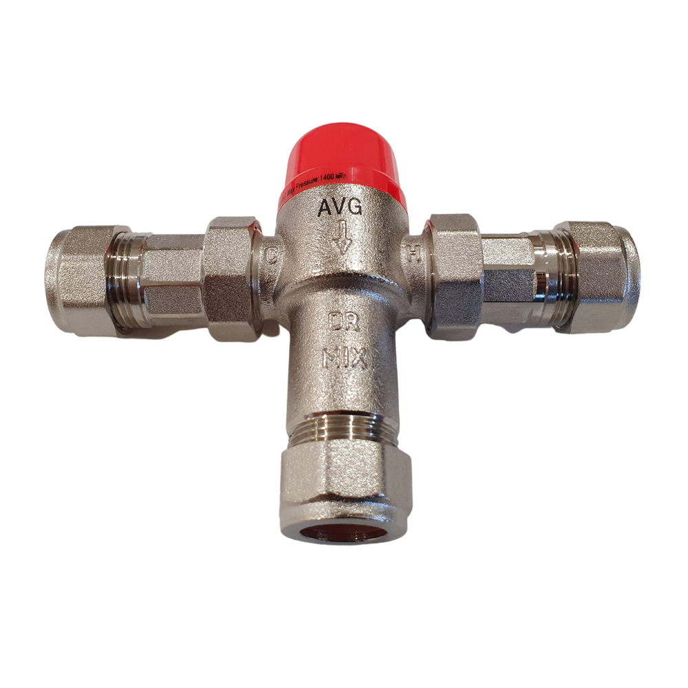 
                  
                    Load image into Gallery viewer, AVG TCV20C-i 20mm 3/4&amp;quot; Temperature Control Valve with Insulation Jacket
                  
                